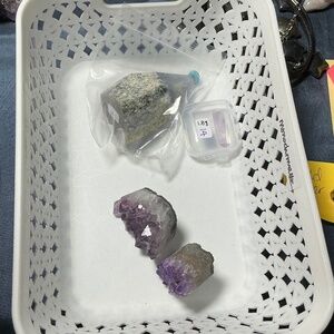 Monochromattic crystal basket May 27